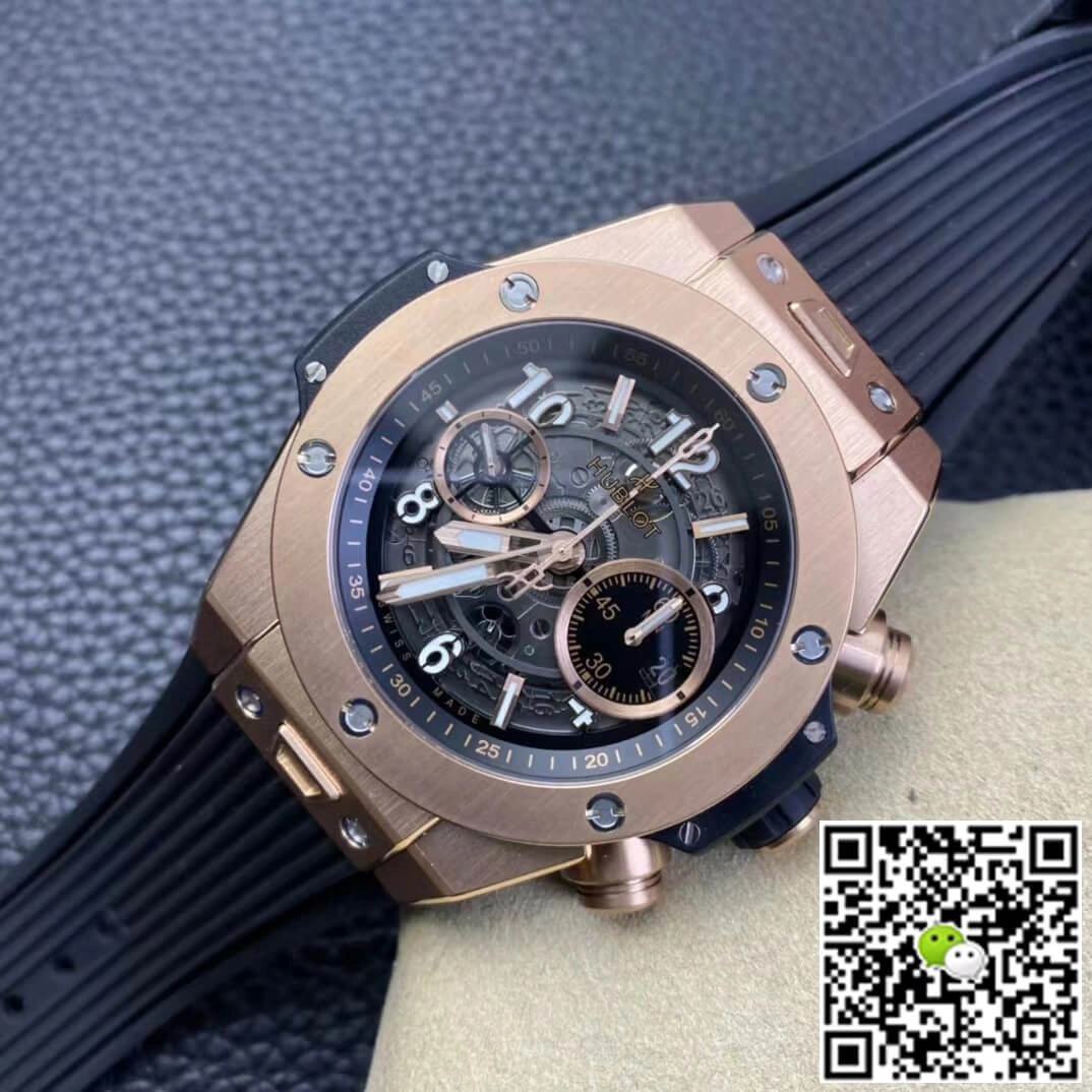 Hublot Big Bang 421.OX.1180.RX ZF Factory 1:1 Best Edition Replica Watch Rubber Strap